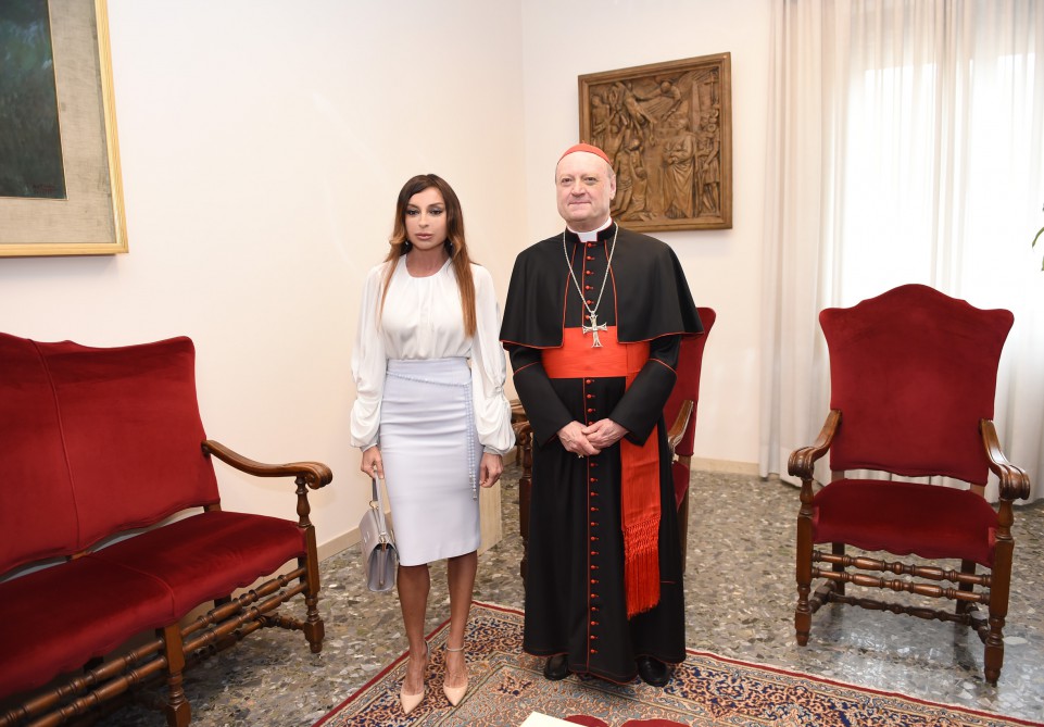 Mehriban Əliyeva: Azərbaycan sivilizasiyalararası, mədəniyyətlərarası dialoqun inkişafına öz töhfəsini verir
