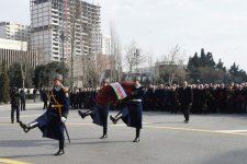 Prezident İlham Əliyev və xanımı Xocalı faciəsi qurbanlarının xatirəsini anma mərasimində iştirak ediblər (ƏLAVƏ OLUNUB 2) (FOTO)