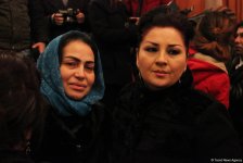 İlhamə Quliyevanı son mənzilə alqışlarla yola saldılar (FOTO)