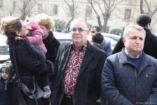 İlhamə Quliyevanı son mənzilə alqışlarla yola saldılar (FOTO)