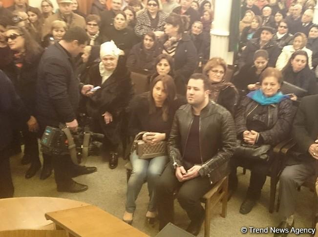 Xalq artisti İlhamə Quliyeva ilə vida mərasimi keçirilir (FOTO)