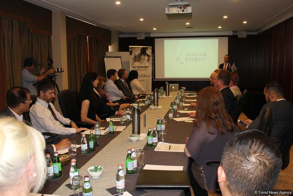 Avstraliyada Xocalı soyqırımına həsr olunmuş tədbir keçirilib (FOTO)