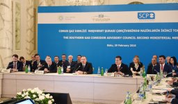 İlham Əliyev: Enerji əməkdaşlığı siyasi formatdan azad olmalıdır (FOTO) (ƏLAVƏ OLUNUB)