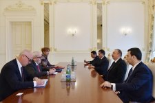 Azərbaycan Prezidenti İlham Əliyev AŞPA-nın prezidentini qəbul edib (FOTO)