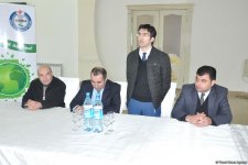 Gəncədə gənclərə çağırış edildi (FOTO)