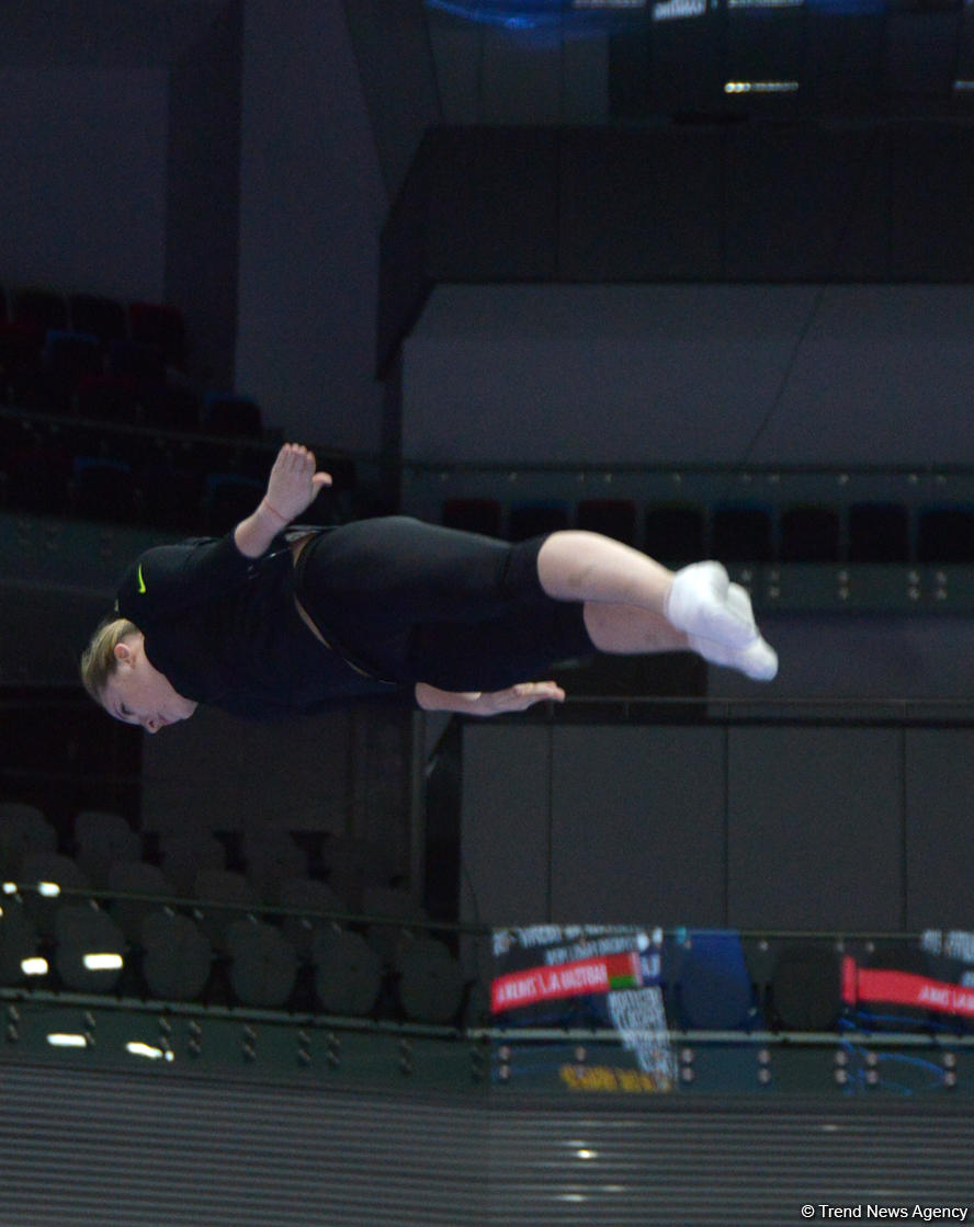 Azərbaycan gimnastı: "Dünya Kubokunda azarkeşlərin dəstəyinə ümid edirik" (FOTO)