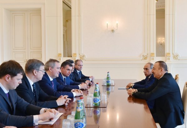 Prezident İlham Əliyev: Azərbaycan və Rusiya gündəlikdə duran bir çox məsələlərlə bağlı qarşılıqlı anlaşma əldə ediblər