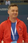 Bakıda batut gimnastikası üzrə Dünya Kubokunda iştirak edəcək idmançıların podium məşqləri (FOTO)