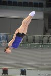 Bakıda batut gimnastikası üzrə Dünya Kubokunda iştirak edəcək idmançıların podium məşqləri (FOTO)