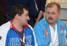 Bakıda batut gimnastikası üzrə Dünya Kubokuna gəlmiş nümayəndə heyəti rəhbərləri və üzvlərinin görüşü olub (FOTO)