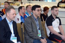 Bakıda batut gimnastikası üzrə Dünya Kubokuna gəlmiş nümayəndə heyəti rəhbərləri və üzvlərinin görüşü olub (FOTO)