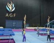Bakıda batut gimnastikası üzrə FIG Dünya Kuboku yarışlarının açılış mərasimi keçirilib (FOTO)