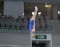 Bakıda batut gimnastikası üzrə FIG Dünya Kubokunun ilk yarış günü start götürüb (FOTO)
