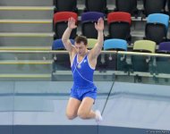 Bakıda batut gimnastikası üzrə FIG Dünya Kubokunun ilk yarış günü start götürüb (FOTO)