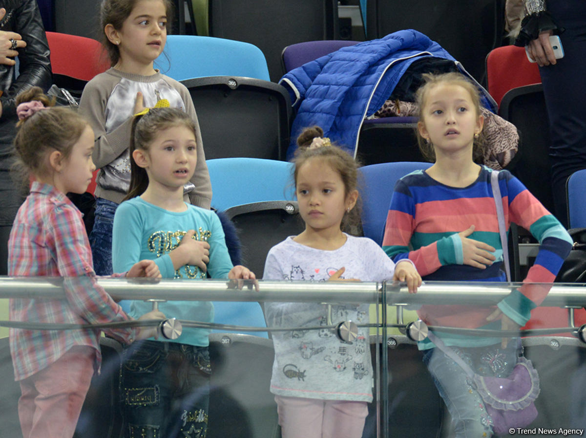 Bakıda batut gimnastikası üzrə FIG Dünya Kuboku yarışlarının açılış mərasimi keçirilib (FOTO)