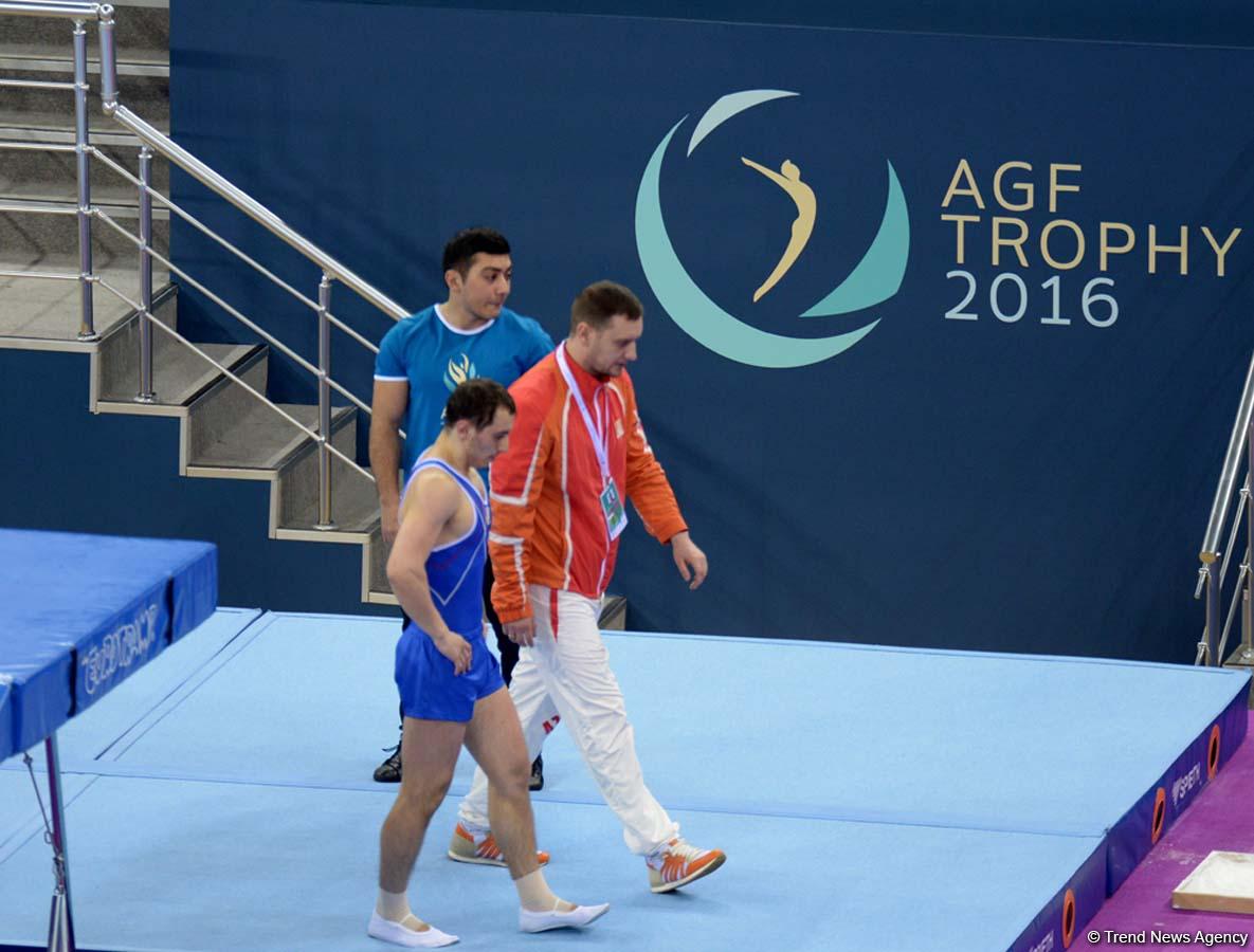 Bakıda batut gimnastikası üzrə FIG Dünya Kubokunun ilk yarış günü start götürüb (FOTO)