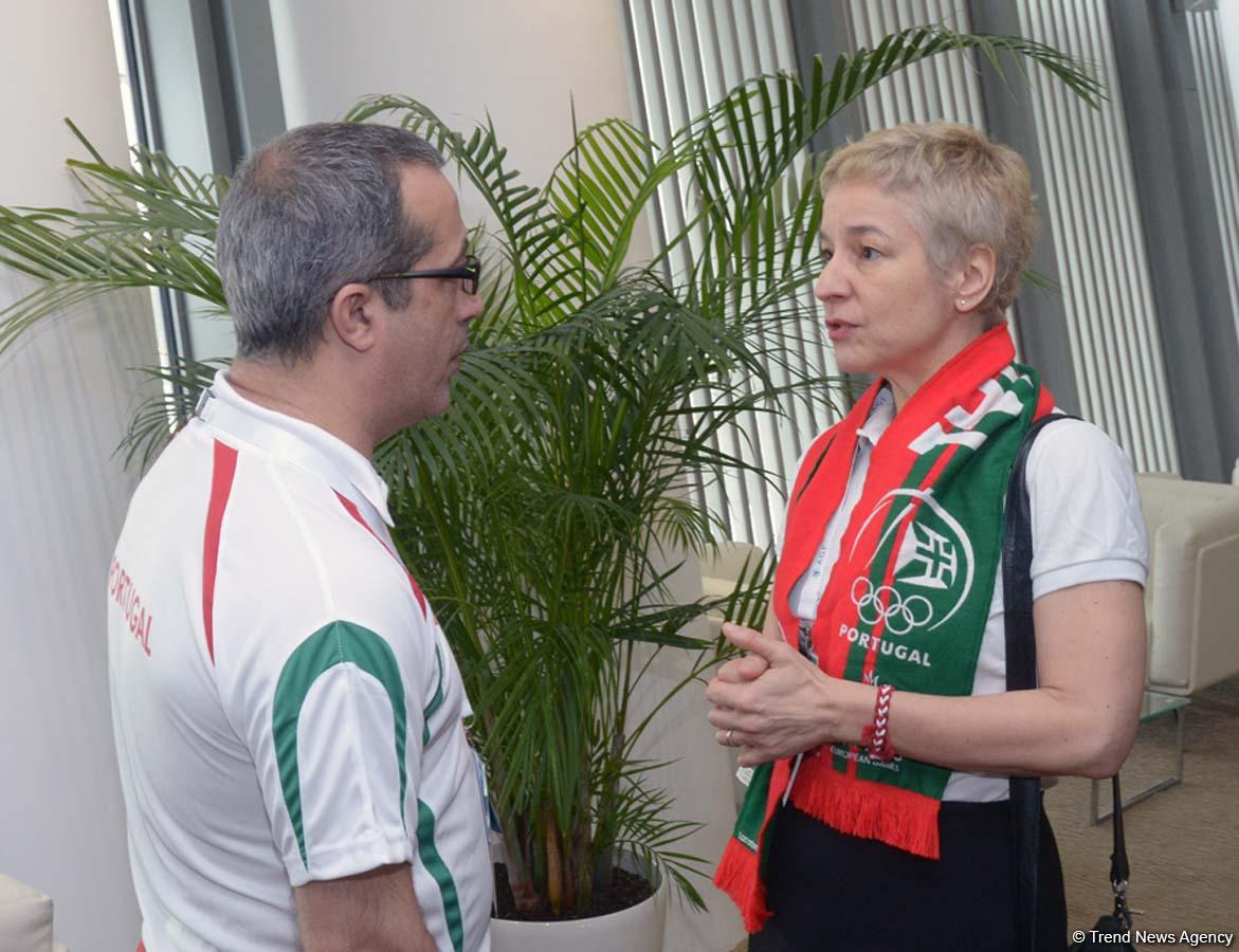 Portuqaliyanın müvəqqəti işlər vəkili: Bakıda gimnastikanın böyük fanatına çevrildim