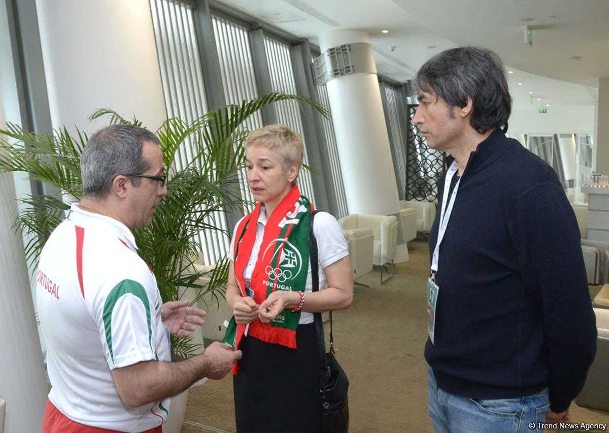 Portuqaliyanın müvəqqəti işlər vəkili: Bakıda gimnastikanın böyük fanatına çevrildim