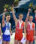 Bakıda batut gimnastikası üzrə Dünya Kuboku finallarının qaliblərinin mükafatlandırma mərasimi keçirilib (FOTO)