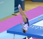Bakıda batut gimnastikası üzrə Dünya Kubokunda yarışların ikinci günü (FOTO)