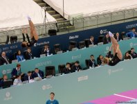 Bakıda batut gimnastikası üzrə FIG Dünya Kubokunun finalları start götürüb (FOTO)