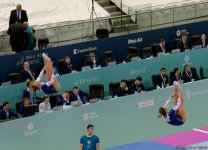 Bakıda batut gimnastikası üzrə FIG Dünya Kubokunun finalları start götürüb (FOTO)