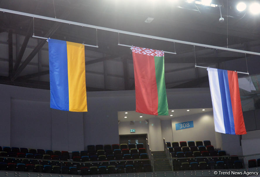 Bakıda batut gimnastikası üzrə Dünya Kuboku finallarının qaliblərinin mükafatlandırma mərasimi keçirilib (FOTO)
