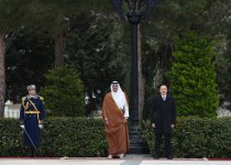 Qətər Dövlətinin Əmirinin rəsmi qarşılanma mərasimi olub (FOTO)