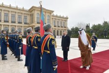 Qətər Dövlətinin Əmirinin rəsmi qarşılanma mərasimi olub (FOTO)