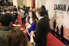 Bakıda “Zaman adlı qatar” filminin qala-gecəsi keçirildi – qırmızı xalı, alqışlar, göz yaşları... (FOTO)