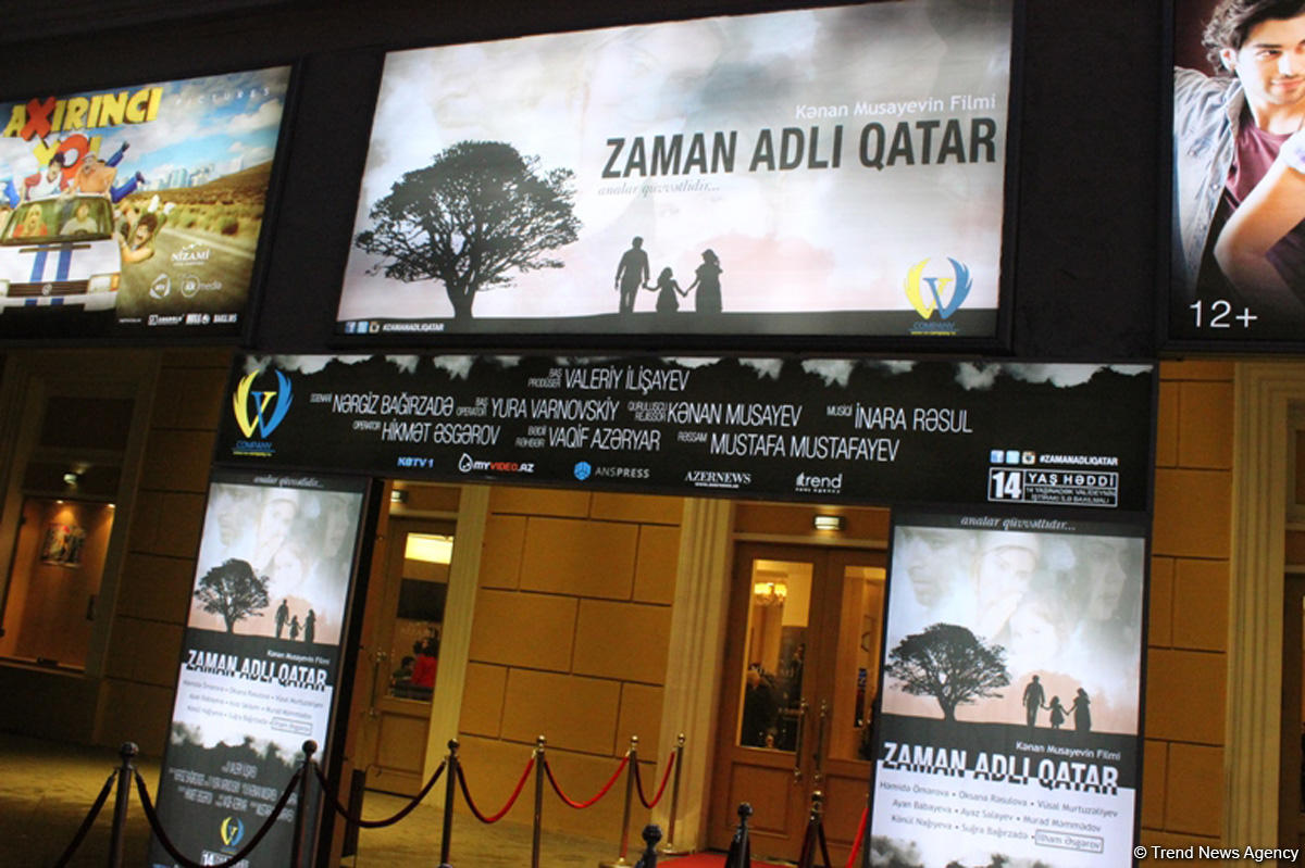 Bakıda “Zaman adlı qatar” filminin qala-gecəsi keçirildi – qırmızı xalı, alqışlar, göz yaşları... (FOTO)
