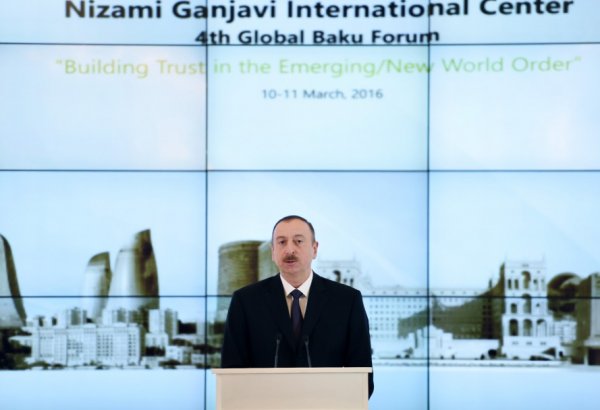 Prezident İlham Əliyev: Qlobal Bakı Forumunun mövzuları bütün bəşəriyyət üçün vacibdir (ƏLAVƏ OLUNUB-2)