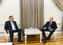 Prezident İlham Əliyev Bosniya və Herseqovina Rəyasət Heyətinin üzvünü qəbul edib (FOTO)