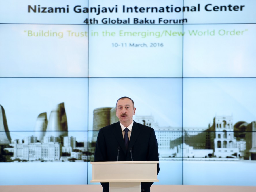 Prezident İlham Əliyev: Qlobal Bakı Forumunun mövzuları bütün bəşəriyyət üçün vacibdir (ƏLAVƏ OLUNUB-2)