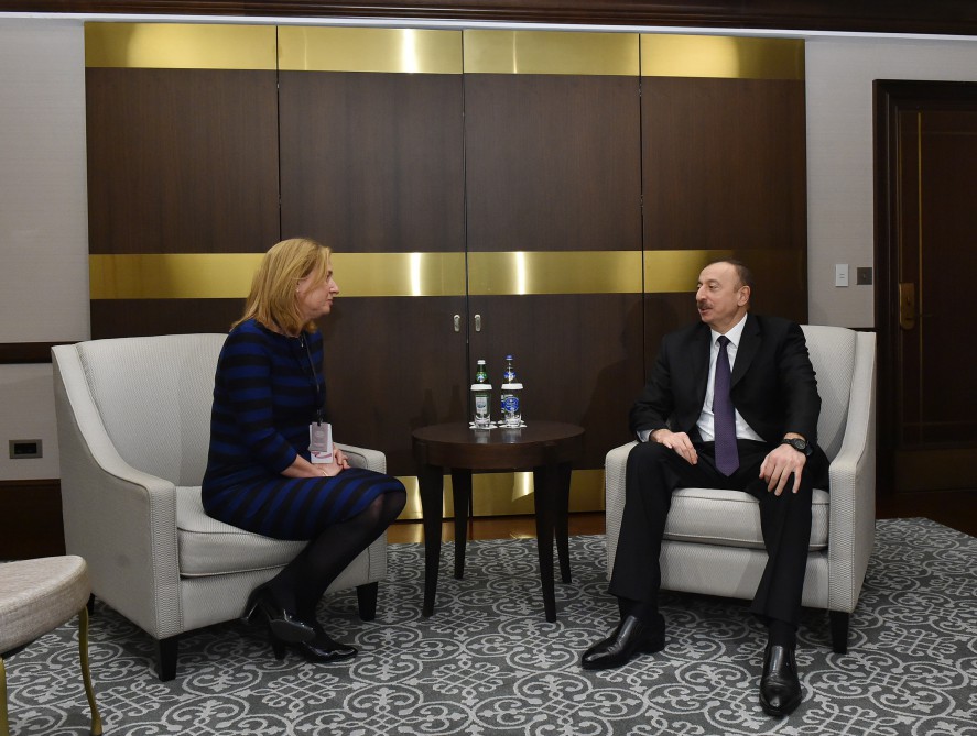 İlham Əliyev İsrailin sabiq xarici işlər nazirini qəbul edib (FOTO)