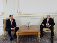 Prezident İlham Əliyev Moldova səfirinin etimadnaməsini qəbul edib (FOTO)