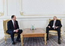 Prezident İlham Əliyev Moldova səfirinin etimadnaməsini qəbul edib (FOTO)