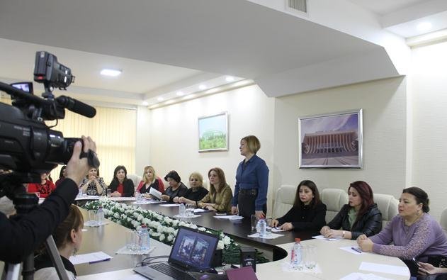 Süleyman Rüstəmin 110 illik yubileyinə həsr olunmuş tədbir keçirilib (FOTO)