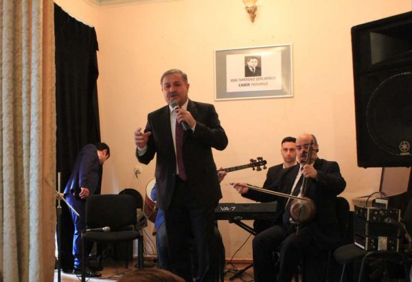 Cabir Novruzun xatirəsinə həsr olunmuş ədəbi-bədii gecə keçirilib (FOTO)