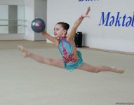 Bakıda bədii gimnastika üzrə II Açıq Təhsil Kuboku keçirilir (FOTO)