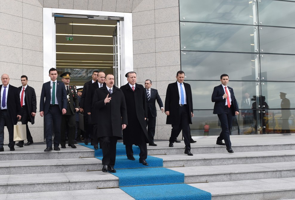 Prezident İlham Əliyevin Türkiyəyə işgüzar səfəri başa çatıb (FOTO)
