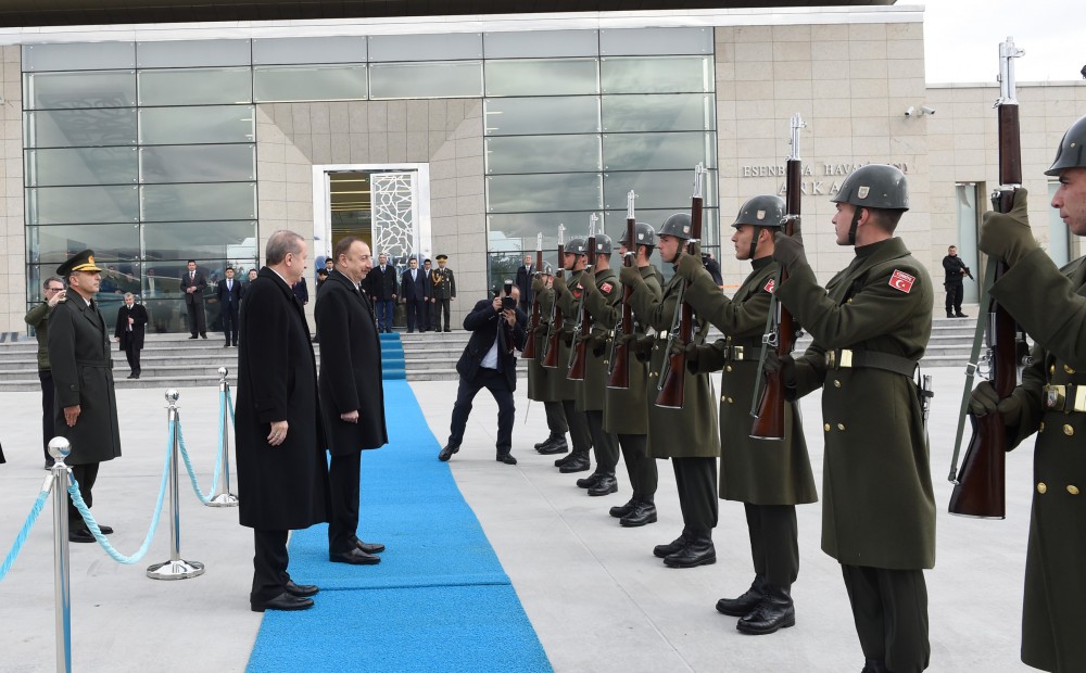 Prezident İlham Əliyevin Türkiyəyə işgüzar səfəri başa çatıb (FOTO)