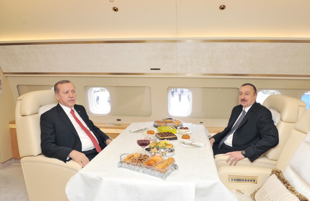Prezident İlham Əliyevin Türkiyəyə işgüzar səfəri başa çatıb (FOTO)