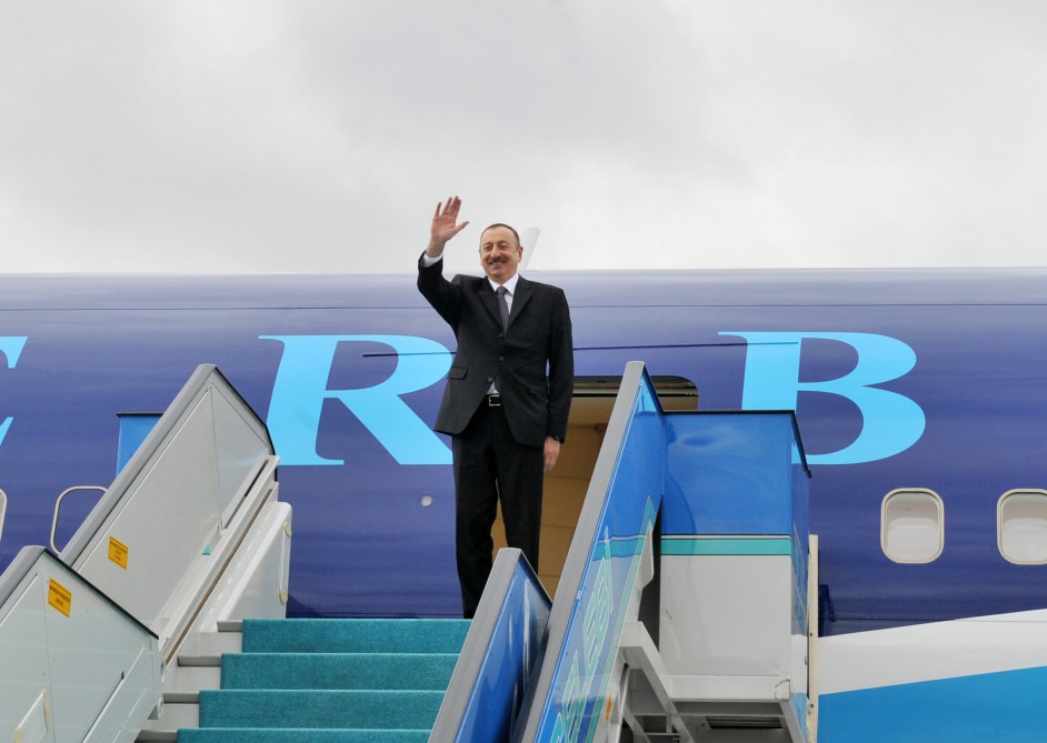 Prezident İlham Əliyevin Türkiyəyə işgüzar səfəri başa çatıb (FOTO)