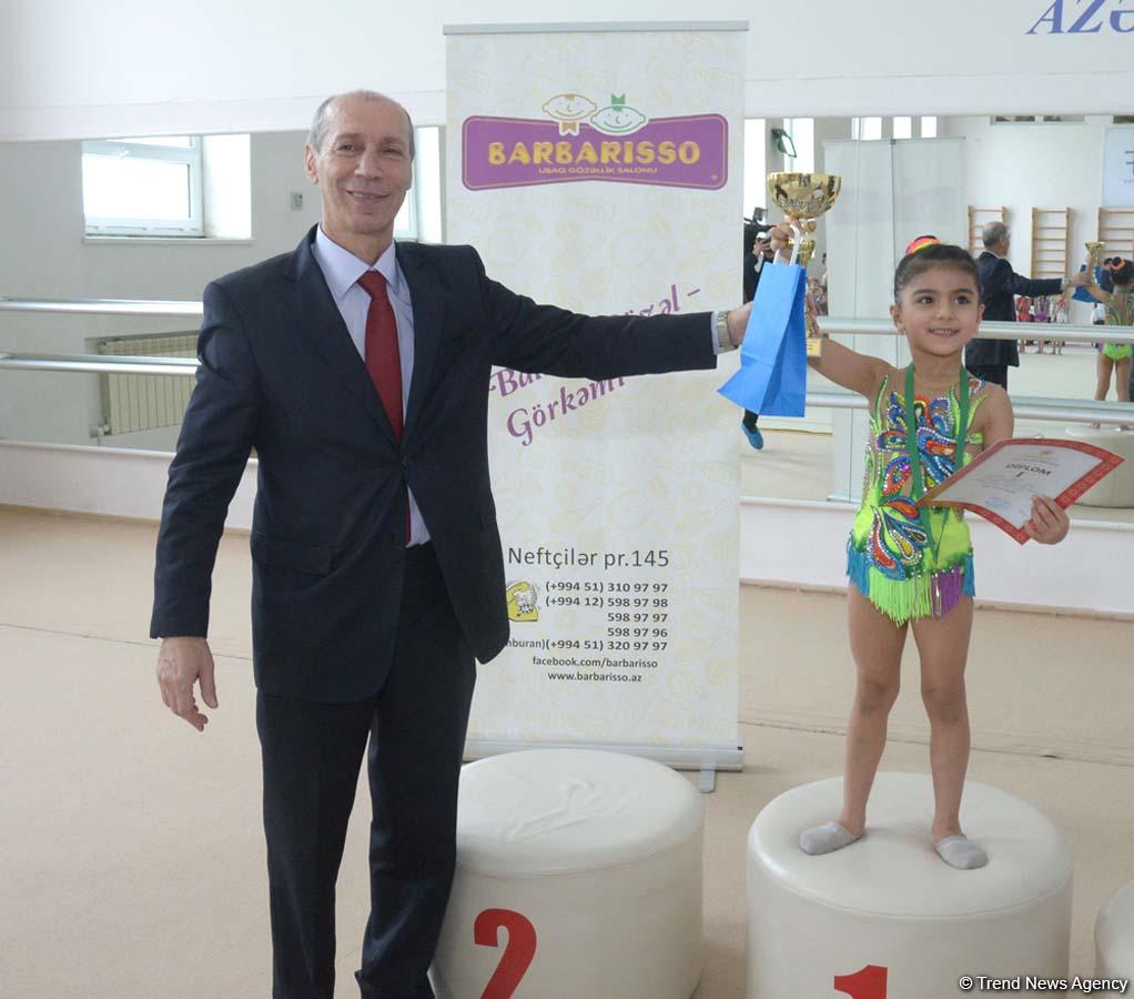 Bakıda bədii gimnastika üzrə II Açıq Təhsil Kuboku keçirilir (FOTO)