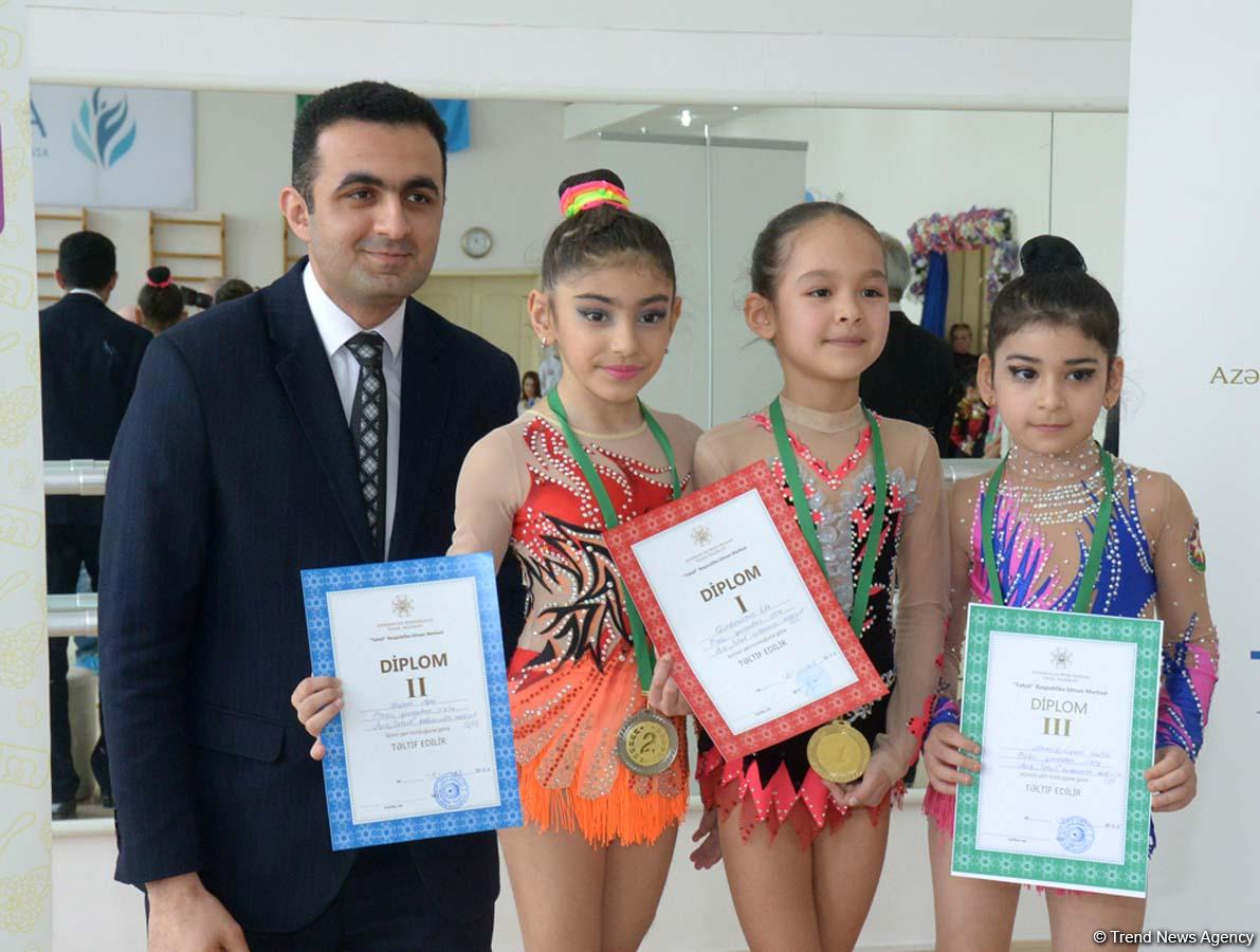 Bakıda bədii gimnastika üzrə II Açıq Təhsil Kuboku keçirilir (FOTO)
