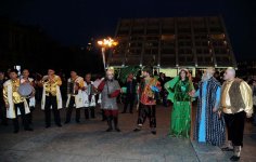 Bakıda ilaxır çərşənbə tədbirindən görüntülər (FOTO)