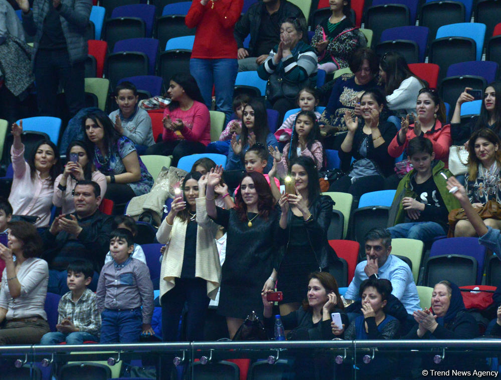 Milli Gimnastika Arenasında Novruz bayramına həsr olunmuş şou (FOTO)