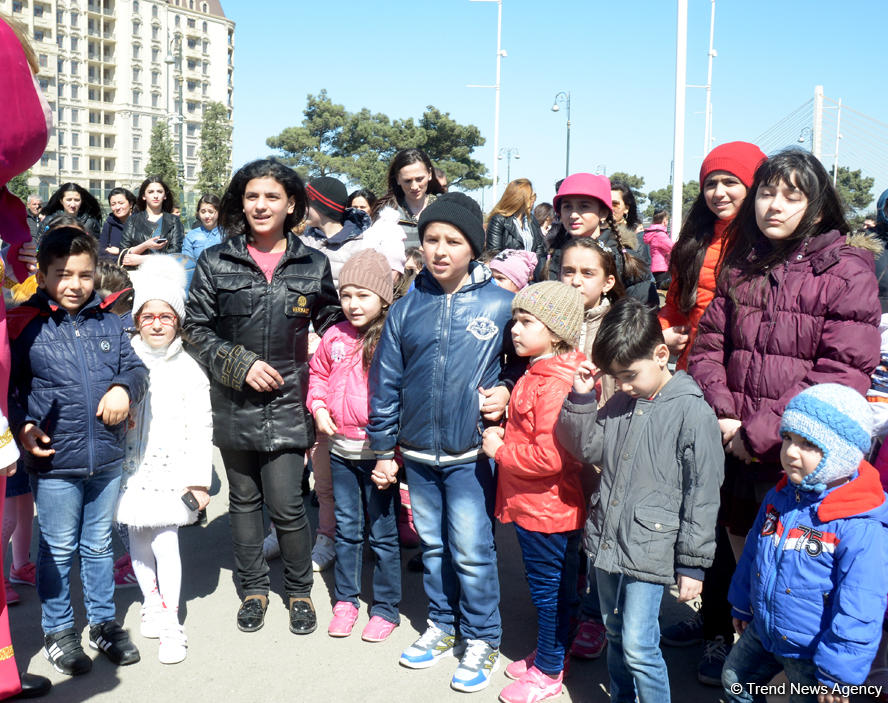 Milli Gimnastika Arenasında Novruz bayramına həsr olunmuş şou (FOTO)