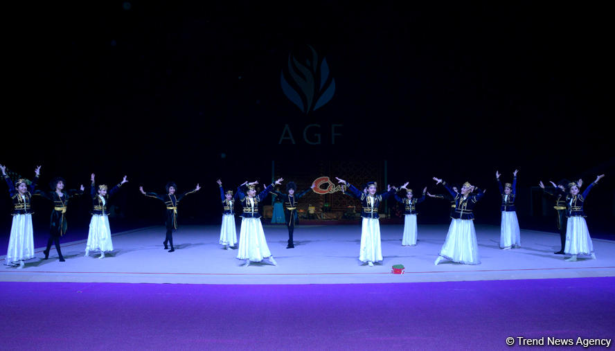 Milli Gimnastika Arenasında Novruz bayramına həsr olunmuş şou (FOTO)